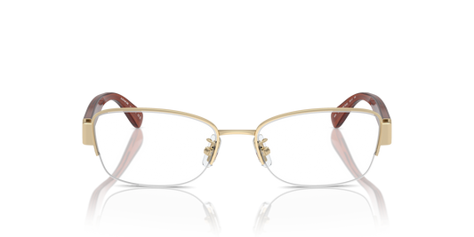 Coach HC5168 Rectangle Eyeglasses - Shiny Light Gold