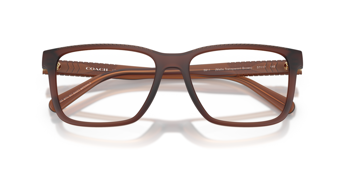 Coach HC6278U Rectangle Eyeglasses - Deep Blue