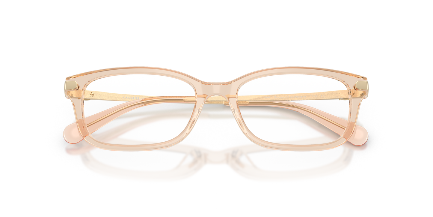 Coach HC6287U Rectangle Eyeglasses - Transparent Iris