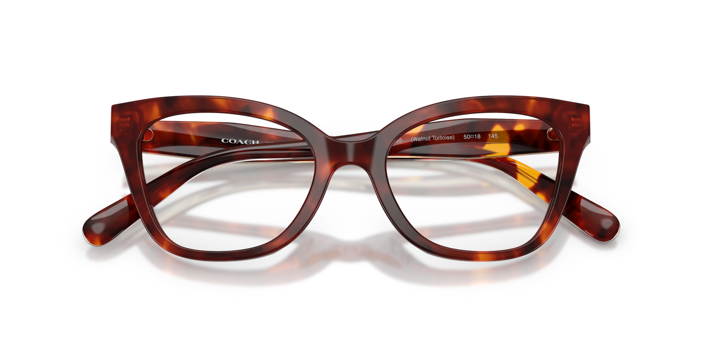 Coach HC6290U Butterfly Eyeglasses - Purple Cosmo Tortoise