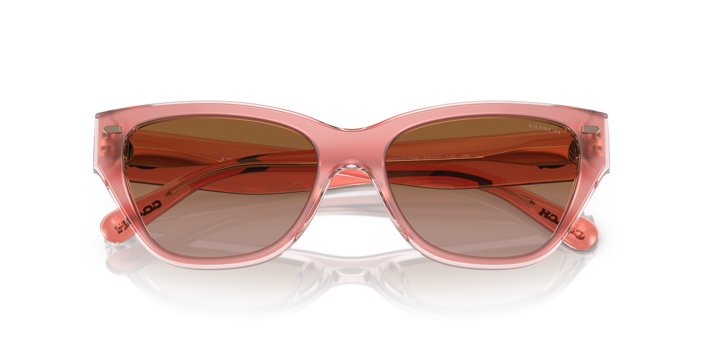 Coach HC8370U CH570 Cat Eye Sunglasses