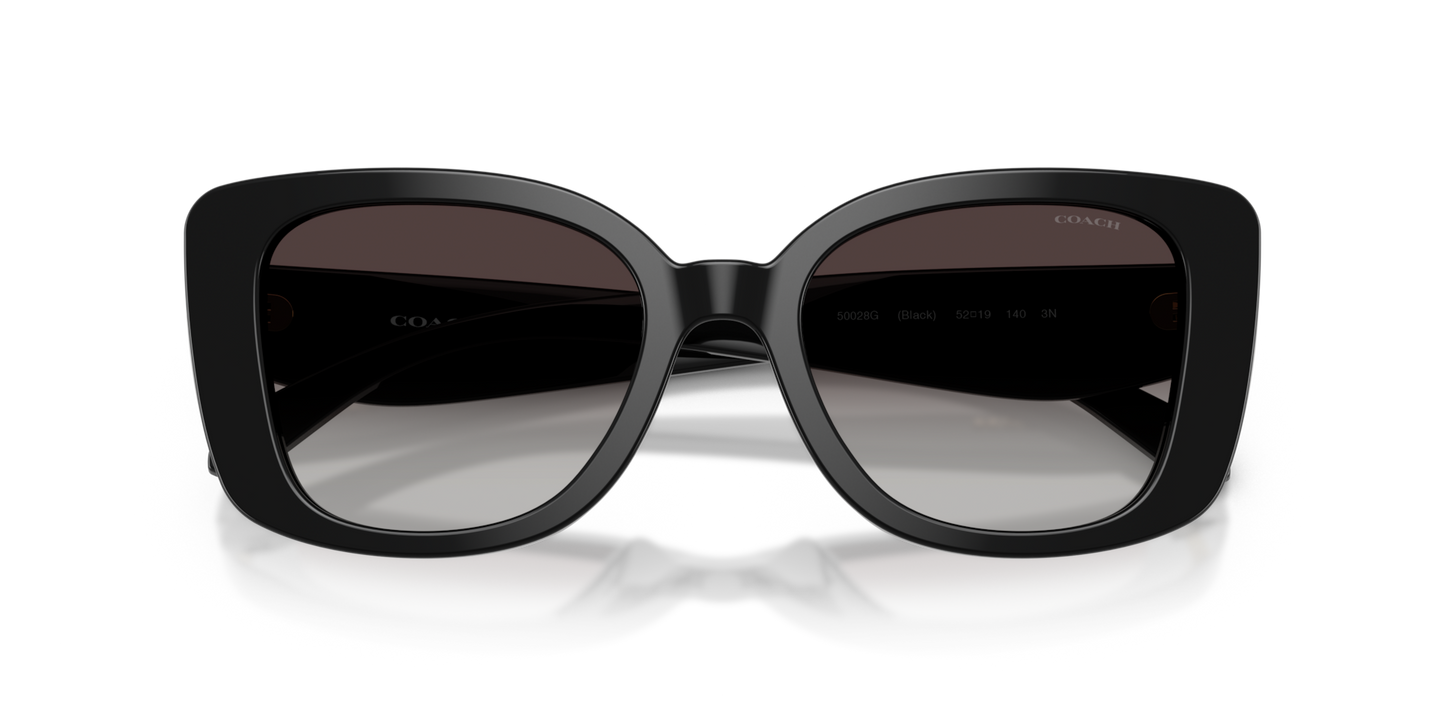 Coach HC8450U CDP48 Square Sunglasses - Grey