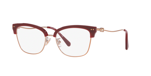 Coach HC5104B Square Eyeglasses - Brown Light Gold