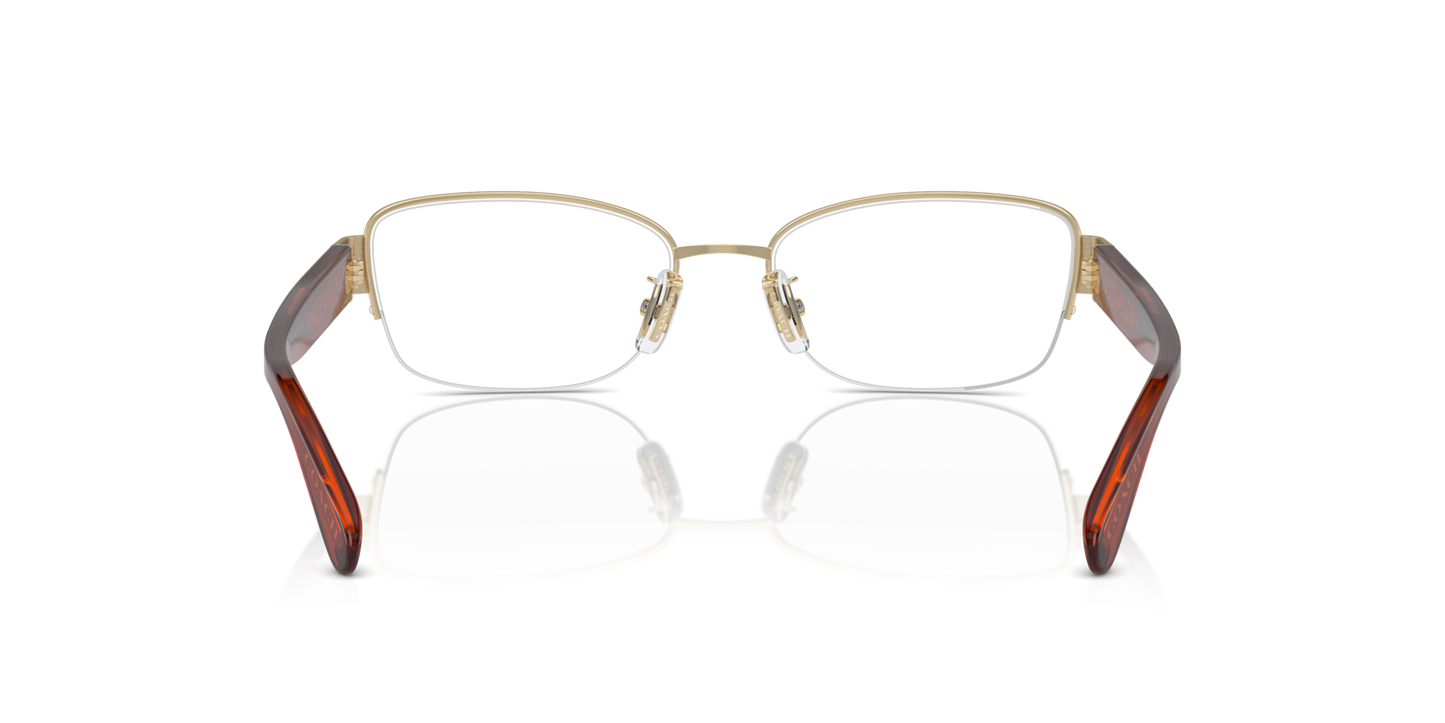 Coach HC5168 Rectangle Eyeglasses - Shiny Rose Gold