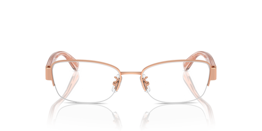 Coach HC5168 Rectangle Eyeglasses - Shiny Rose Gold