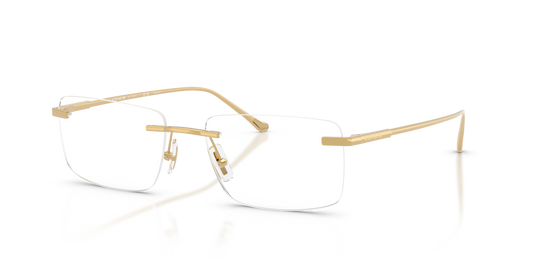 Coach HC5196TD Rectangle Eyeglasses - Shiny Gold