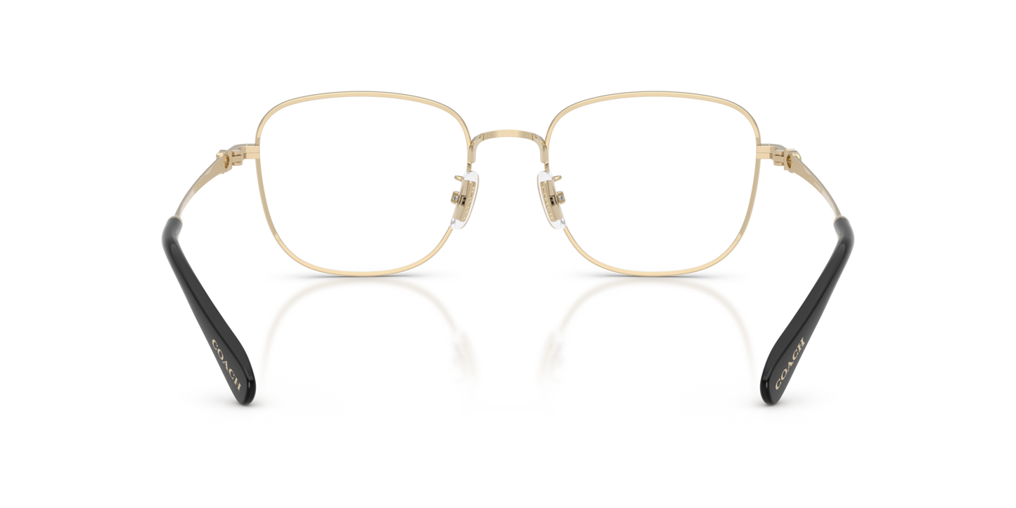 Coach HC5198TD Square Eyeglasses - Shiny Light Gold