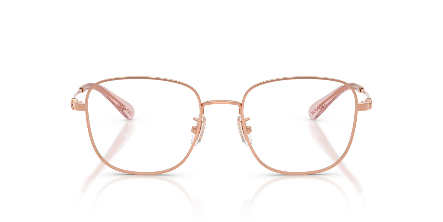 Coach HC5198TD Square Eyeglasses - Shiny Rose Gold