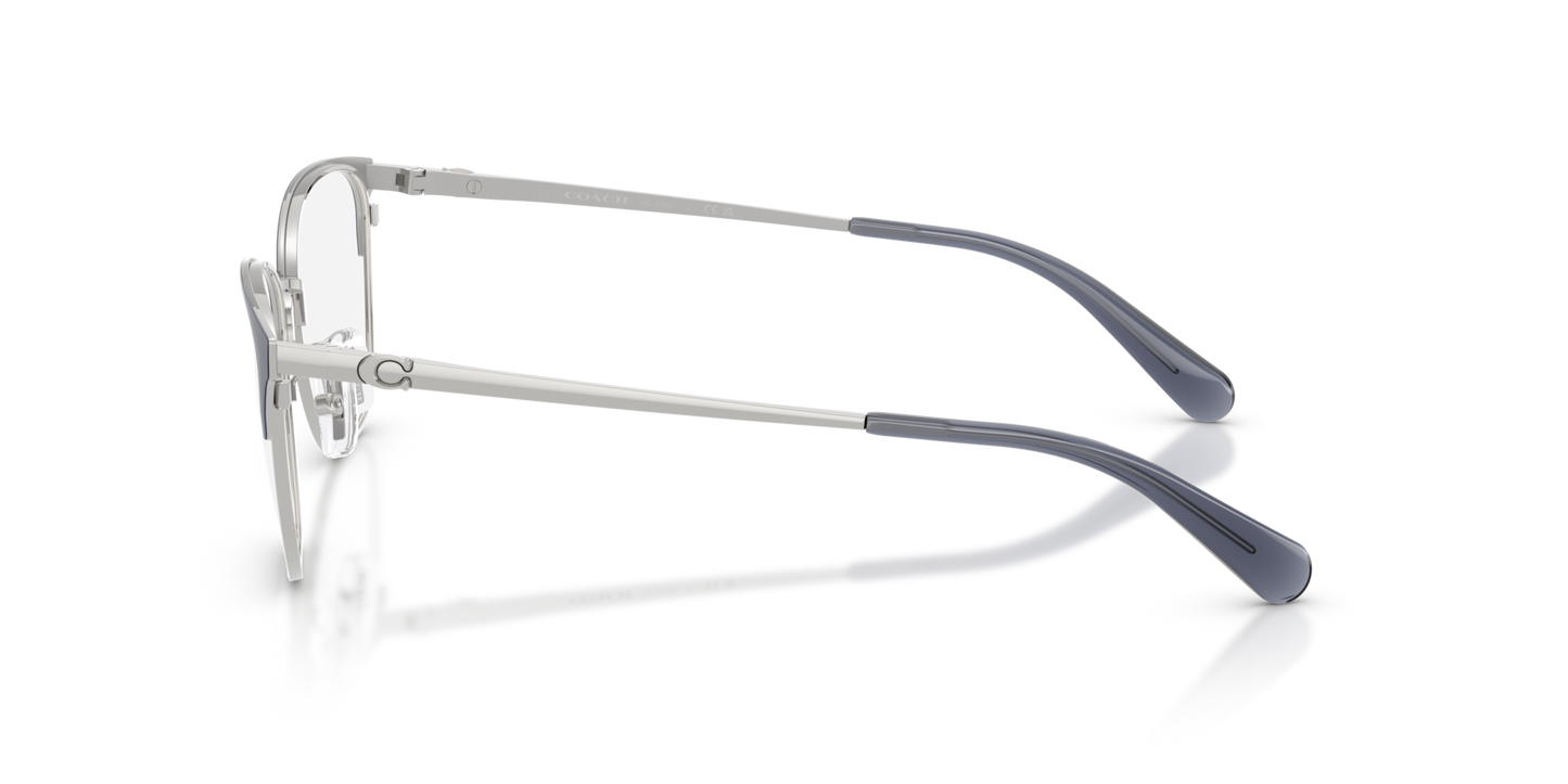 Coach HC5202 Cat Eye Eyeglasses - Silver Blue