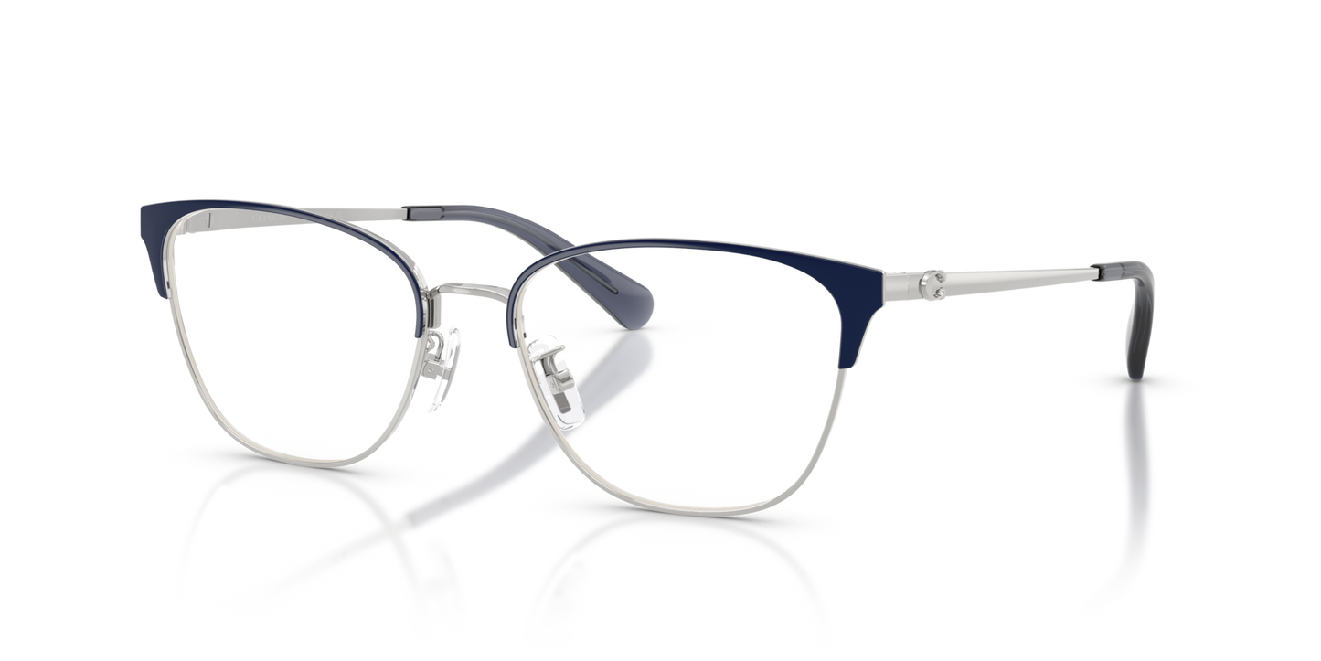 Coach HC5202 Cat Eye Eyeglasses - Silver Blue