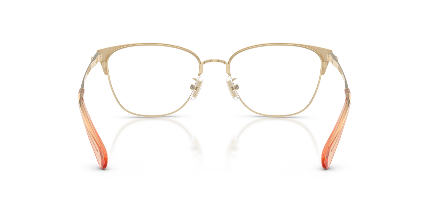 Coach HC5202 Cat Eye Eyeglasses - Light Gold Brown