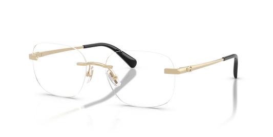 Coach HC5206D Geometric Eyeglasses - Shiny Light Gold