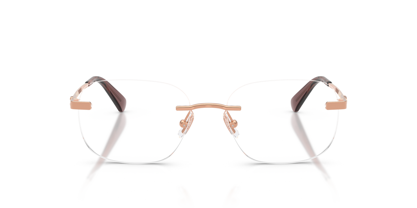 Coach HC5206D Geometric Eyeglasses - Shiny Rose Gold