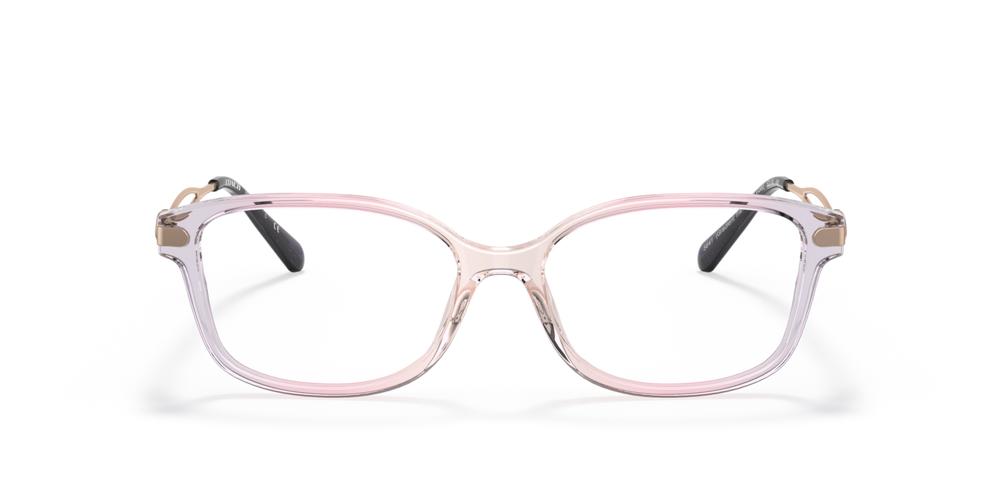 Coach HC6172 Rectangle Eyeglasses - Gradient Transparent Violet