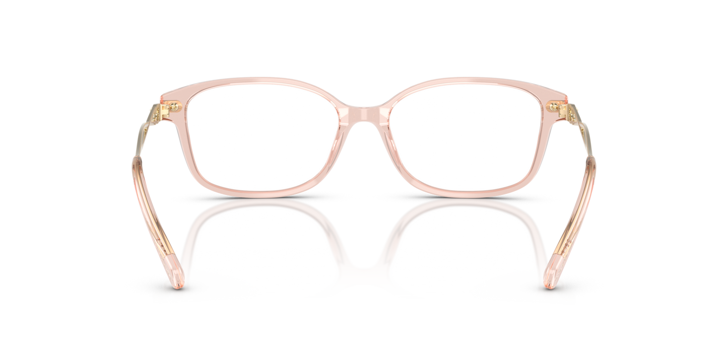 Coach HC6172 Rectangle Eyeglasses - Transparent Dusty Rose
