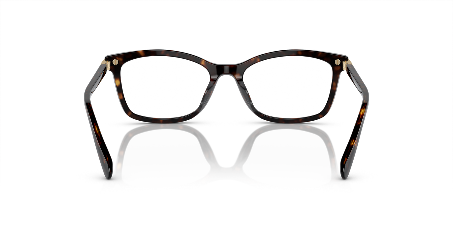 Coach HC6219U Rectangle Eyeglasses - Rose Pearl Tortoise
