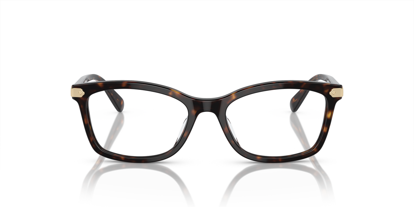 Coach HC6219U Rectangle Eyeglasses - Seaglass Tortoise