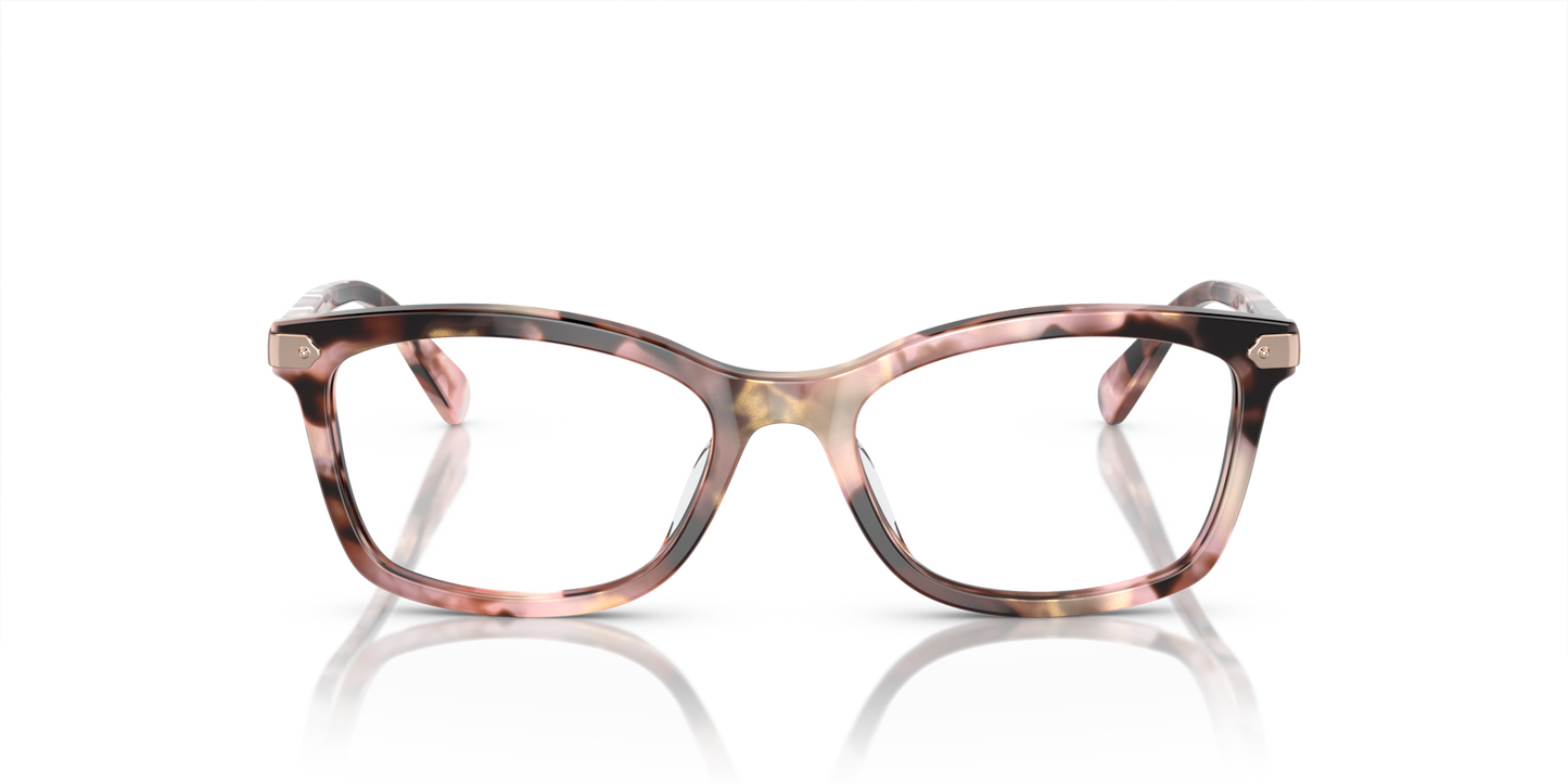 Coach HC6219U Rectangle Eyeglasses - Seaglass Tortoise