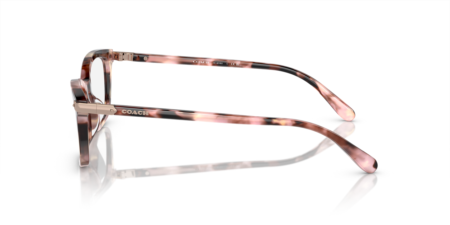Coach HC6219U Rectangle Eyeglasses - Dark Tortoise