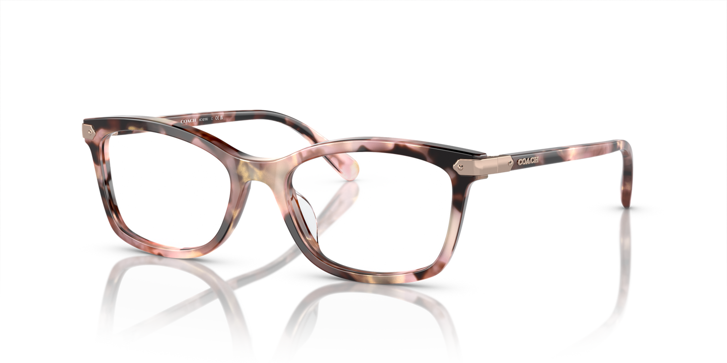 Coach HC6219U Rectangle Eyeglasses - Dark Tortoise