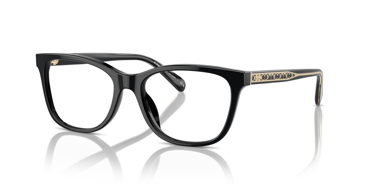 Coach HC6235U Square Eyeglasses - Black