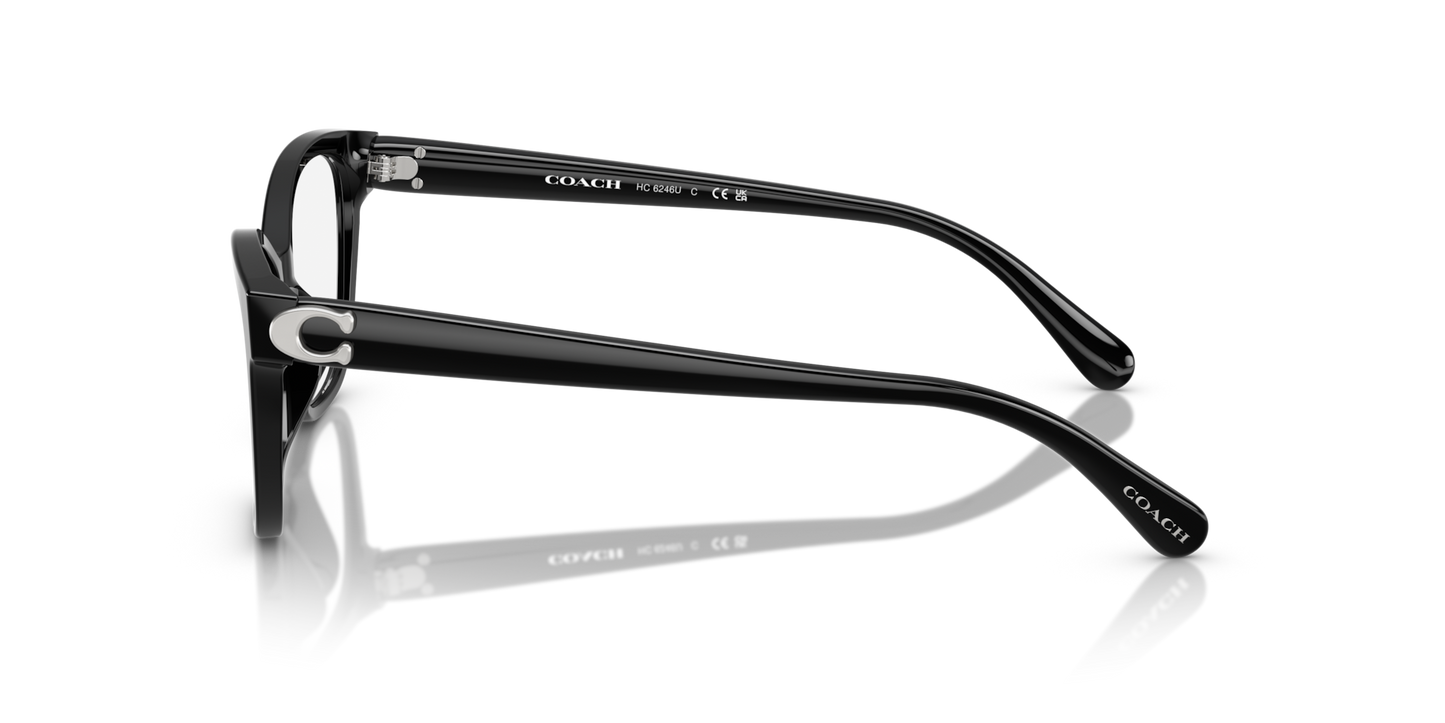 Coach HC6246U Butterfly Eyeglasses - Black