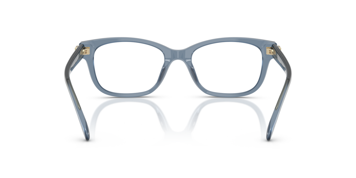 Coach HC6257U Square Eyeglasses - Milky Denim