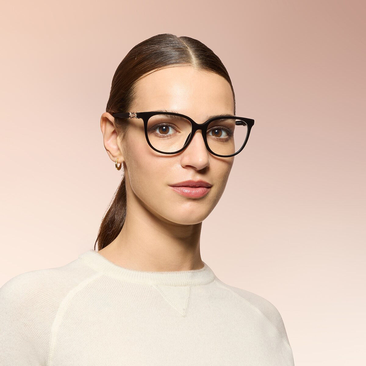 Coach HC6260U Square Eyeglasses - Black