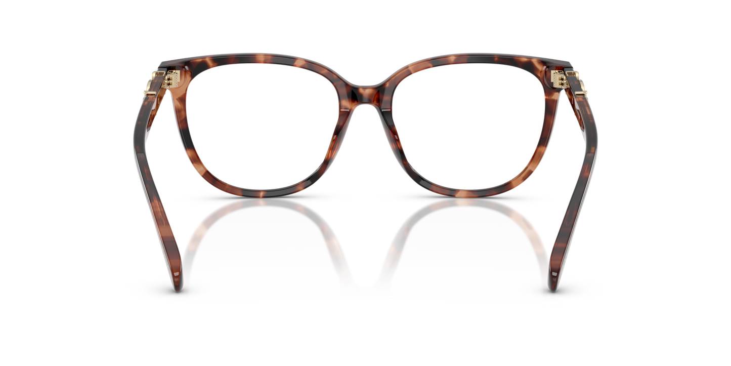 Coach HC6260U Square Eyeglasses - Purple Tortoise