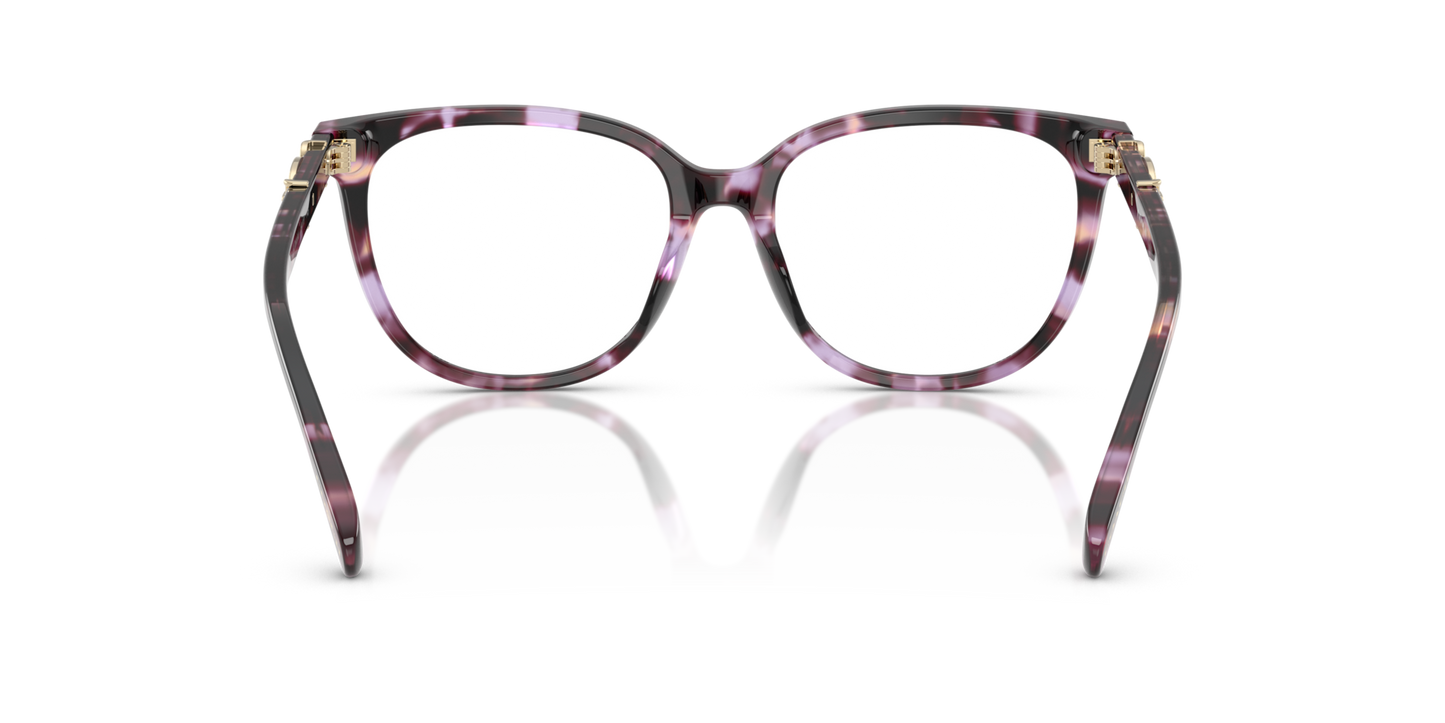 Coach HC6260U Square Eyeglasses - Purple Tortoise