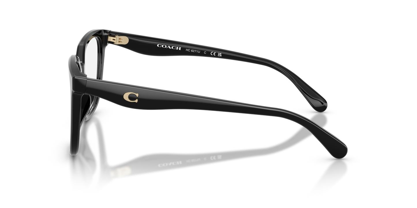 Coach HC6271U Square Eyeglasses - Black