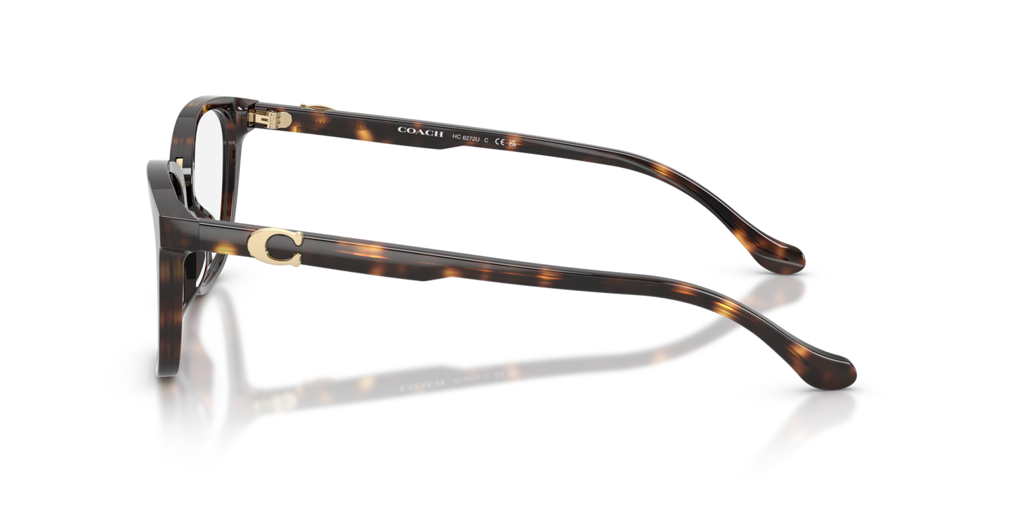 Coach HC6272U Square Eyeglasses - Dark Tortoise