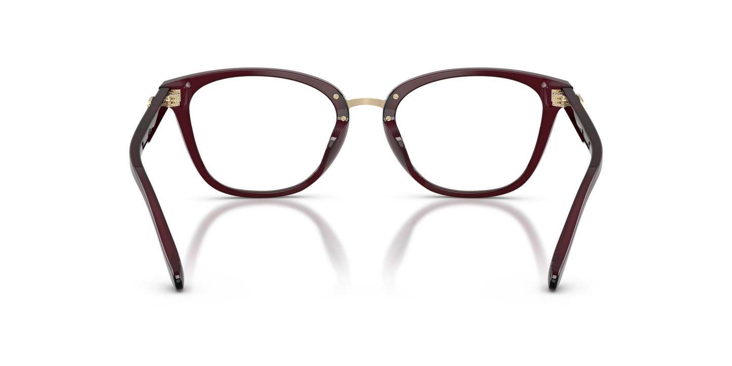 Coach HC6272U Square Eyeglasses - Milky Merlot