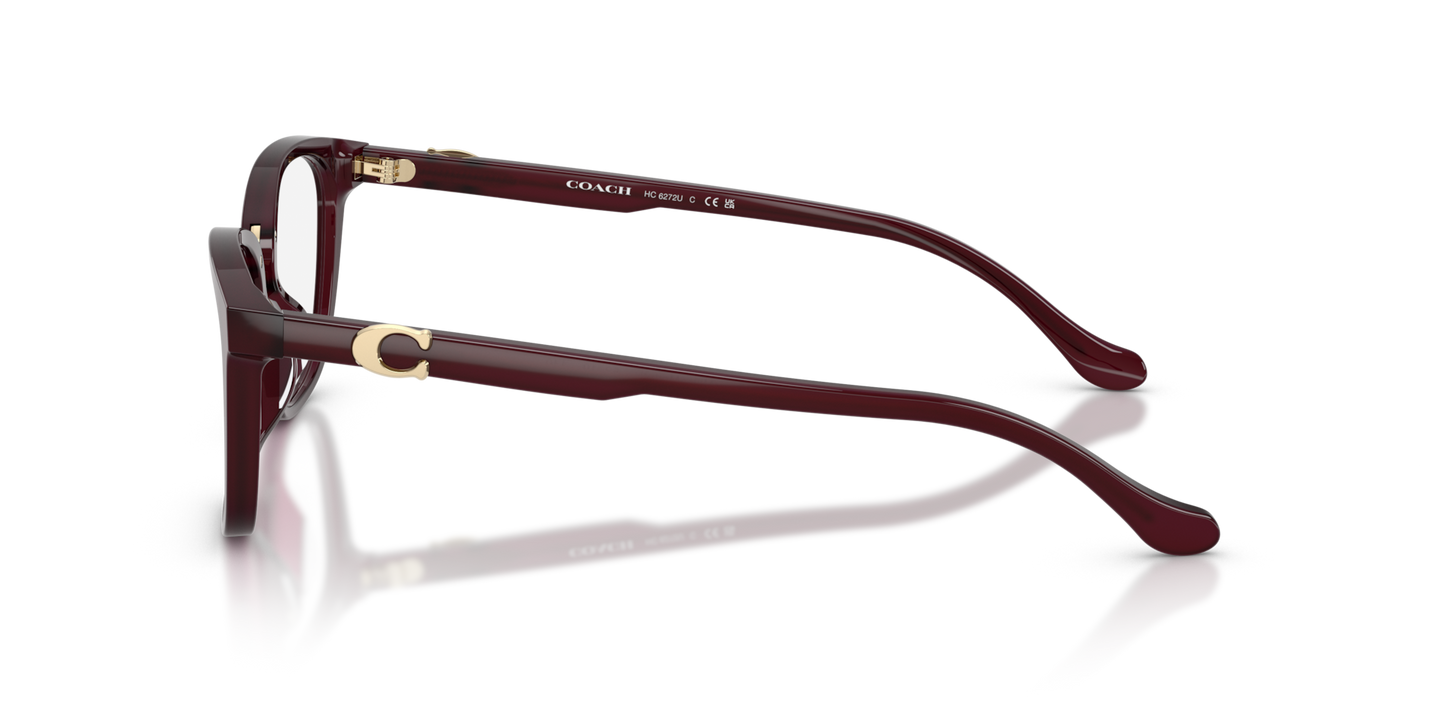 Coach HC6272U Square Eyeglasses - Milky Merlot