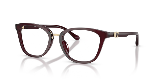 Coach HC6272U Square Eyeglasses - Milky Merlot