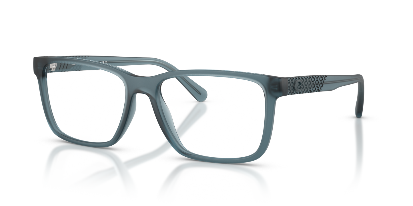 Coach HC6278U Rectangle Eyeglasses - Matte Transparent Brown