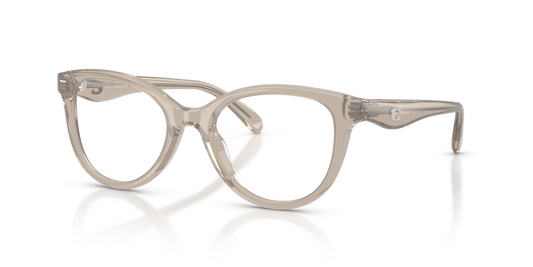 Coach HC6284U Round Eyeglasses - Milky Grey