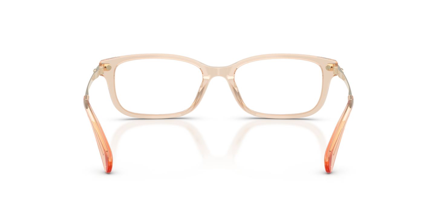 Coach HC6287U Rectangle Eyeglasses - Transparent Iris