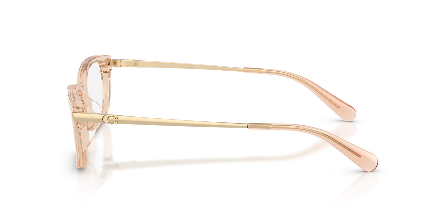 Coach HC6287U Rectangle Eyeglasses - Transparent Iris