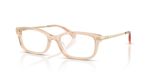 Coach HC6287U Rectangle Eyeglasses - Transparent Champagne