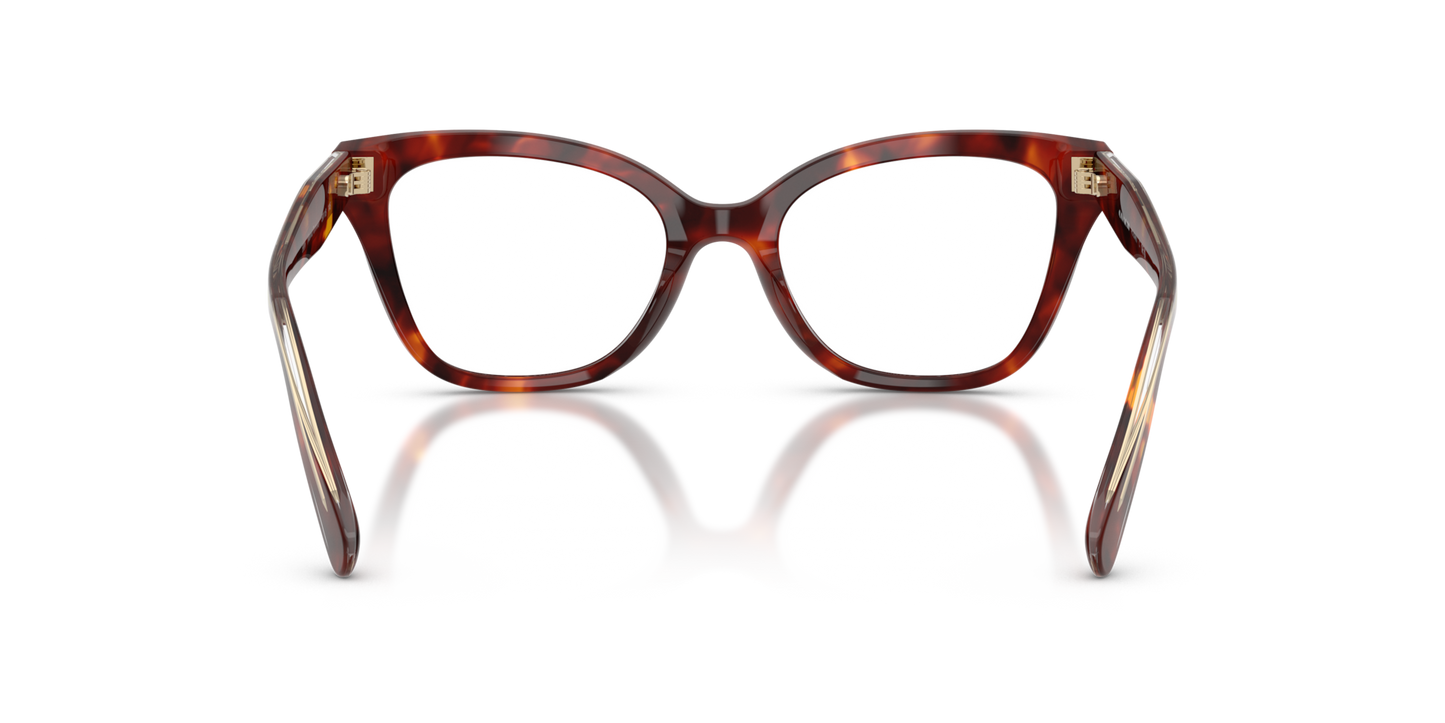 Coach HC6290U Butterfly Eyeglasses - Purple Cosmo Tortoise