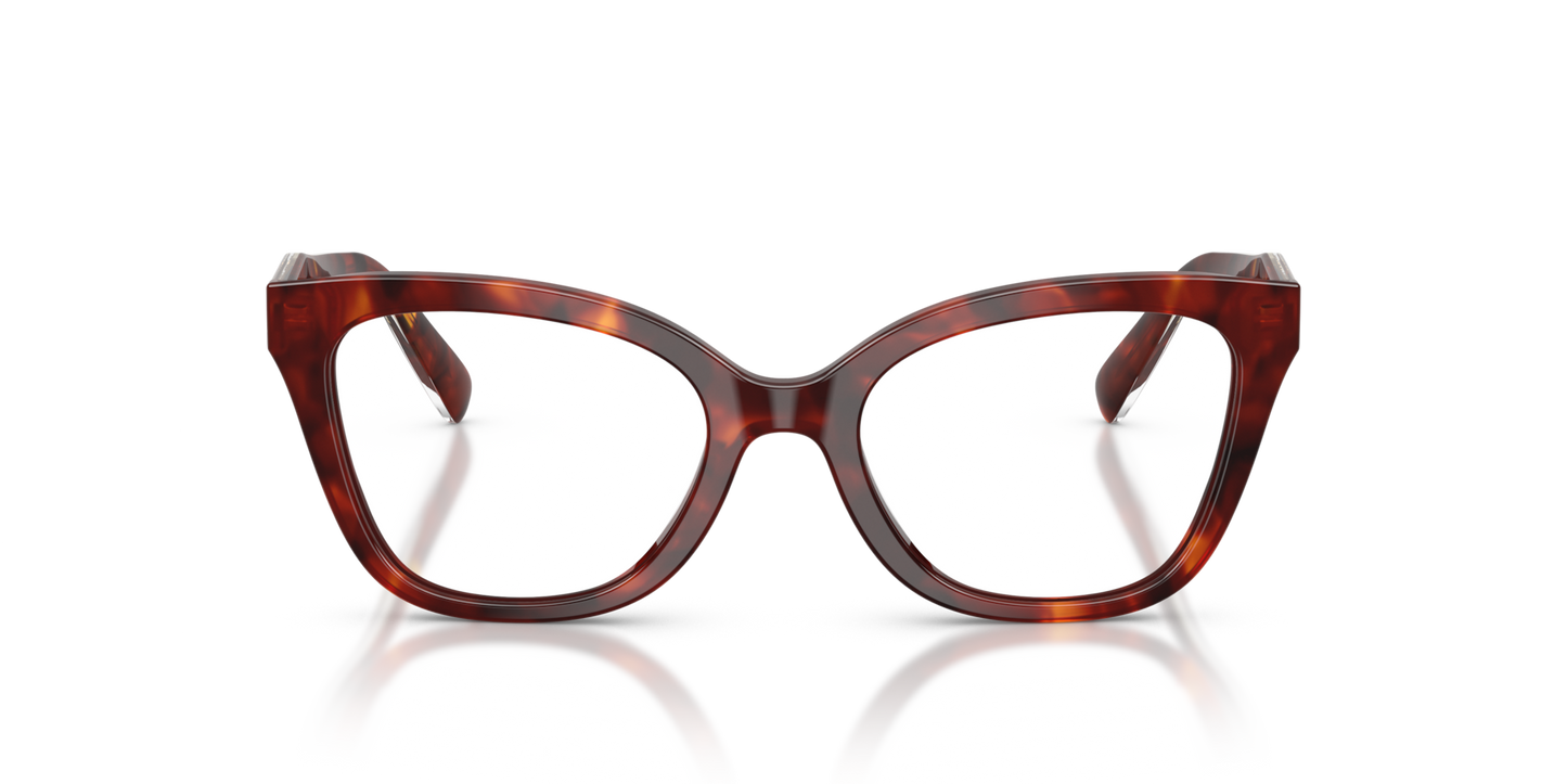 Coach HC6290U Butterfly Eyeglasses - Walnut Tortoise