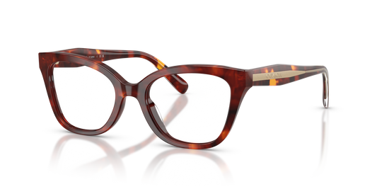 Coach HC6290U Butterfly Eyeglasses - Walnut Tortoise