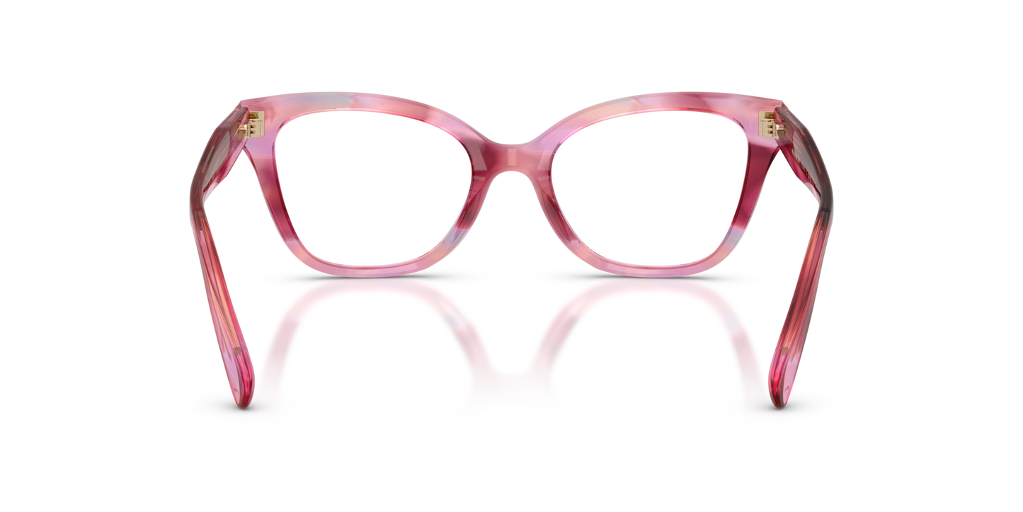 Coach HC6290U Butterfly Eyeglasses - Purple Cosmo Tortoise