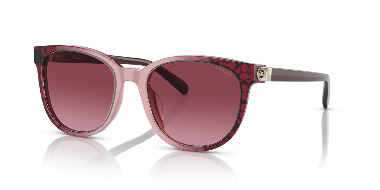Coach HC8350U CD478 Round Sunglasses