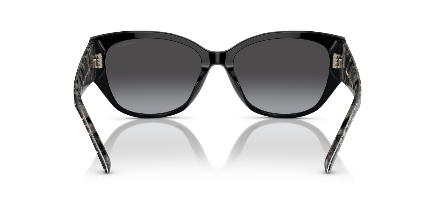 Coach HC8362U CH563 Rectangle Sunglasses