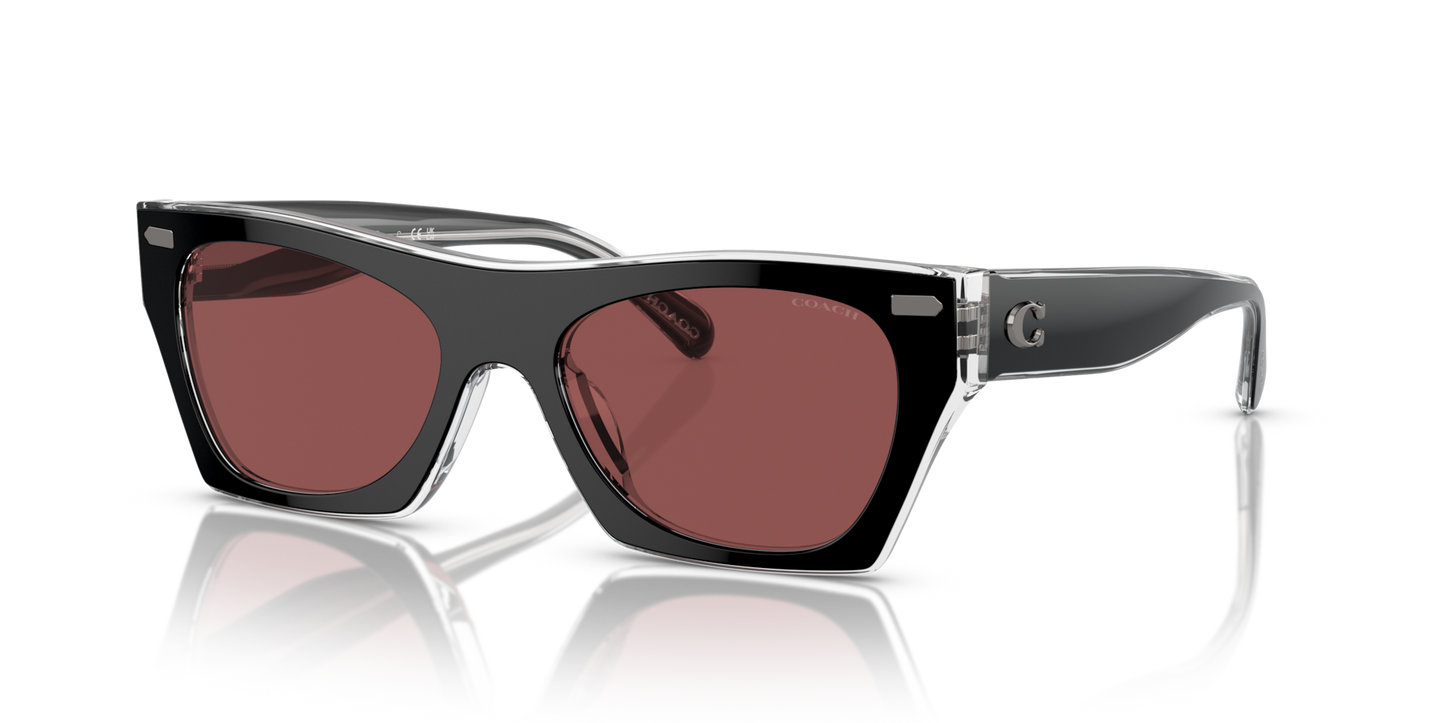 Coach HC8389U CL917 Square Sunglasses