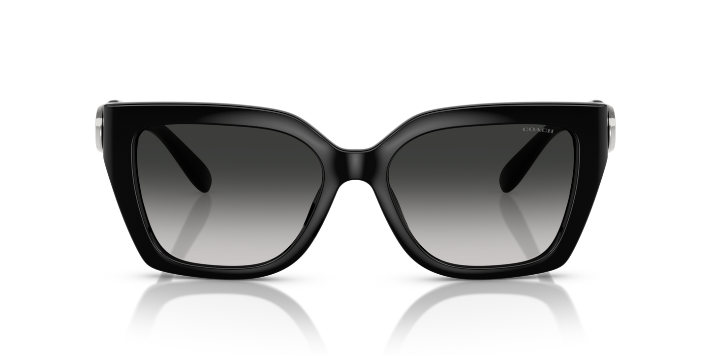 Coach HC8408U CW195 Square Sunglasses - Milky Hazelnut