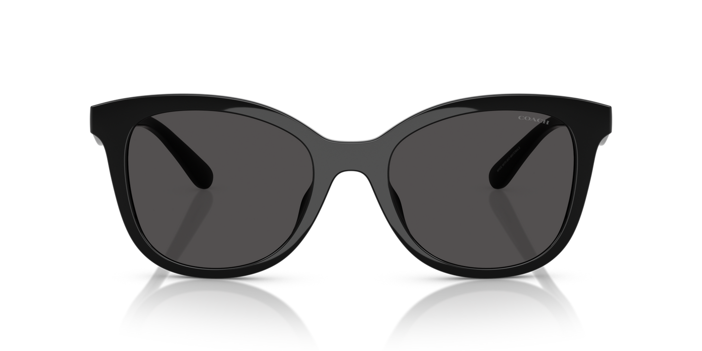 Coach HC8419U CAD25 Square Sunglasses - Dark Tortoise
