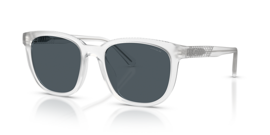 Coach HC8442U CCA00 Square Sunglasses - Transparent Clear